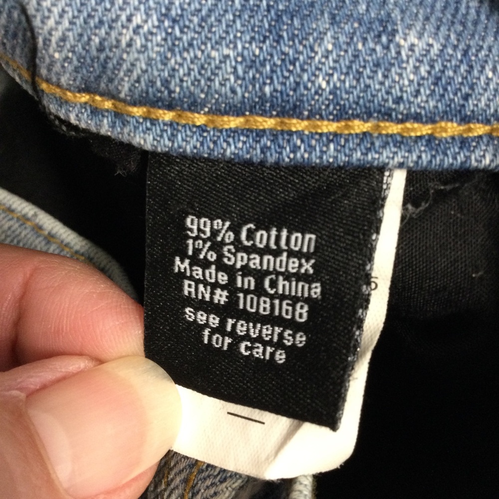 RSQ Mens Seattle Skinny Tapered Distressed Light Wash Blue Jeans Sz 30 - Picture 8 of 9